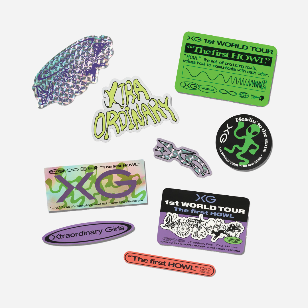 XG STICKER SET