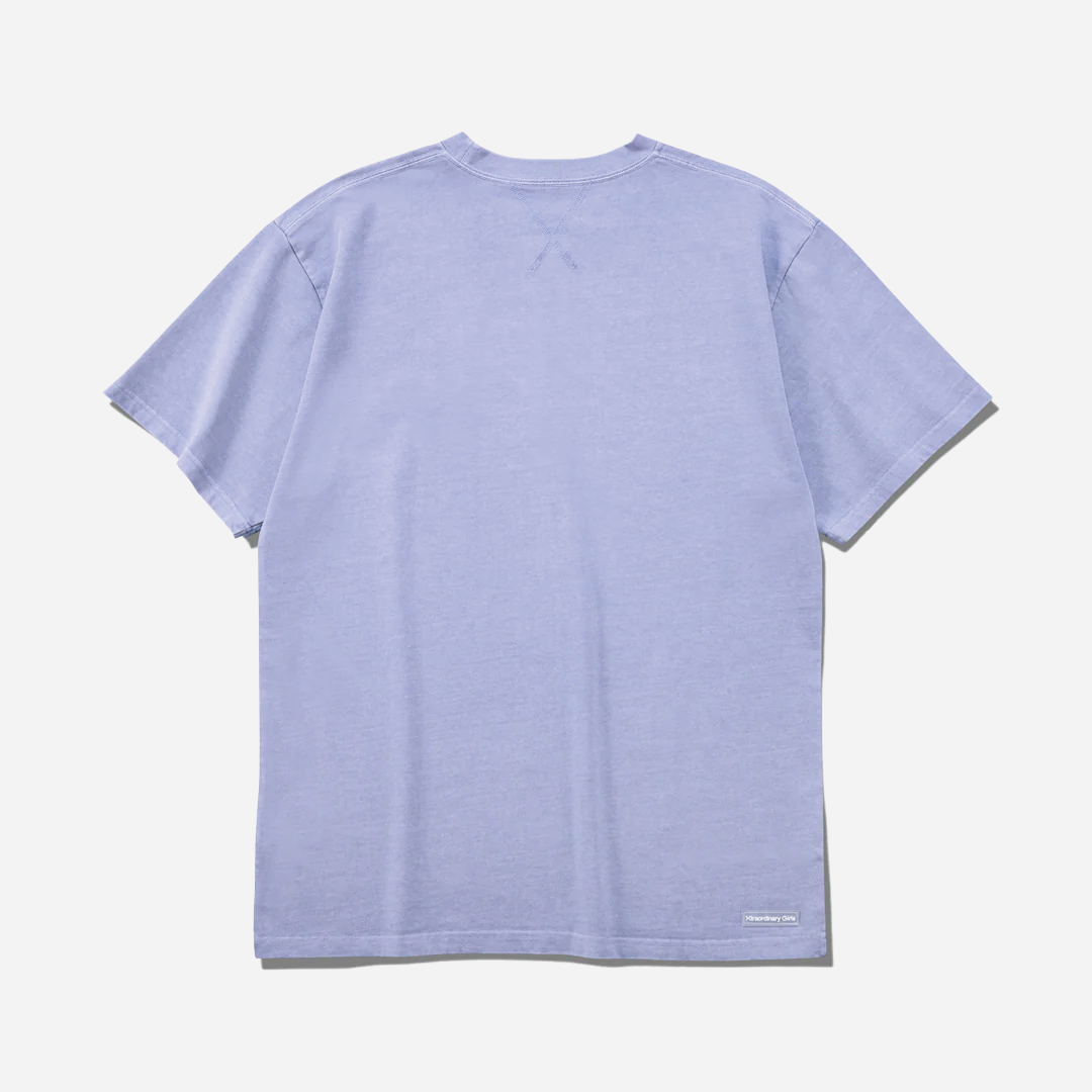 XG GARMENT DYED CREW NECK TEE