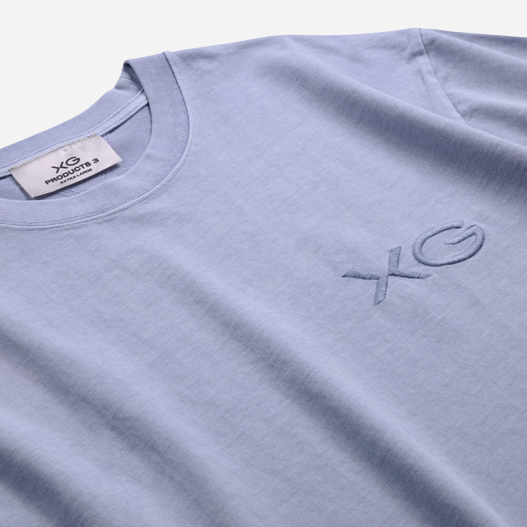 XG GARMENT DYED CREW NECK TEE