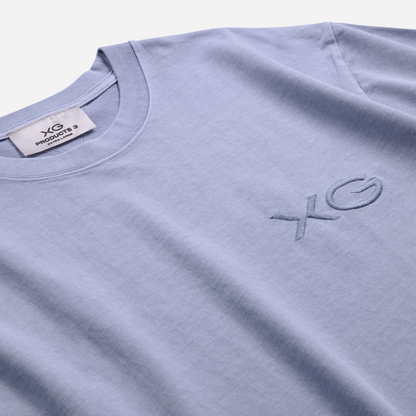 XG GARMENT DYED CREW NECK TEE