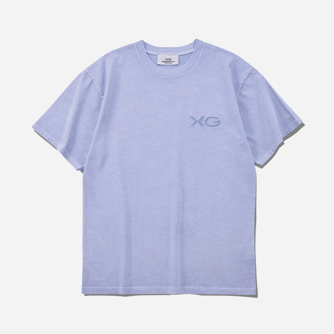 XG GARMENT DYED CREW NECK TEE