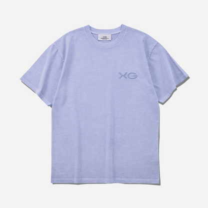 XG GARMENT DYED CREW NECK TEE