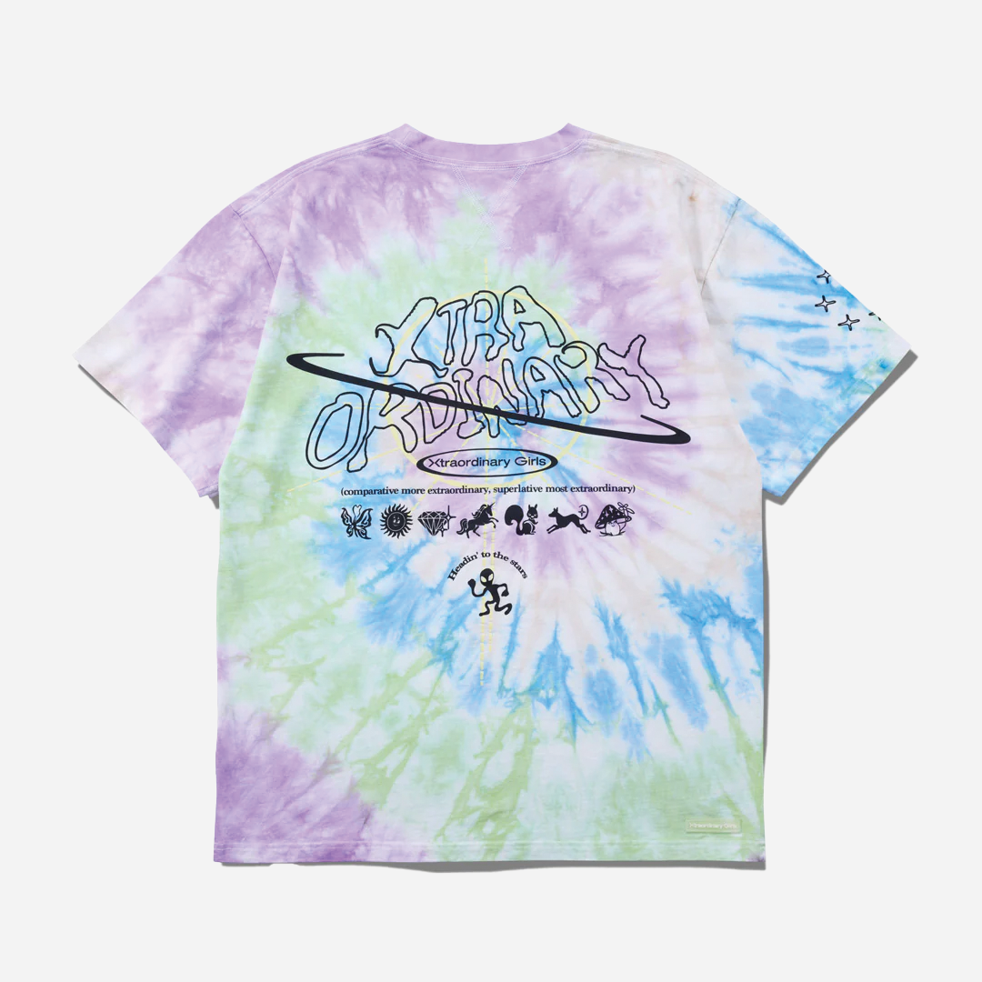 XG TIE-DYED CREW NECK TEE