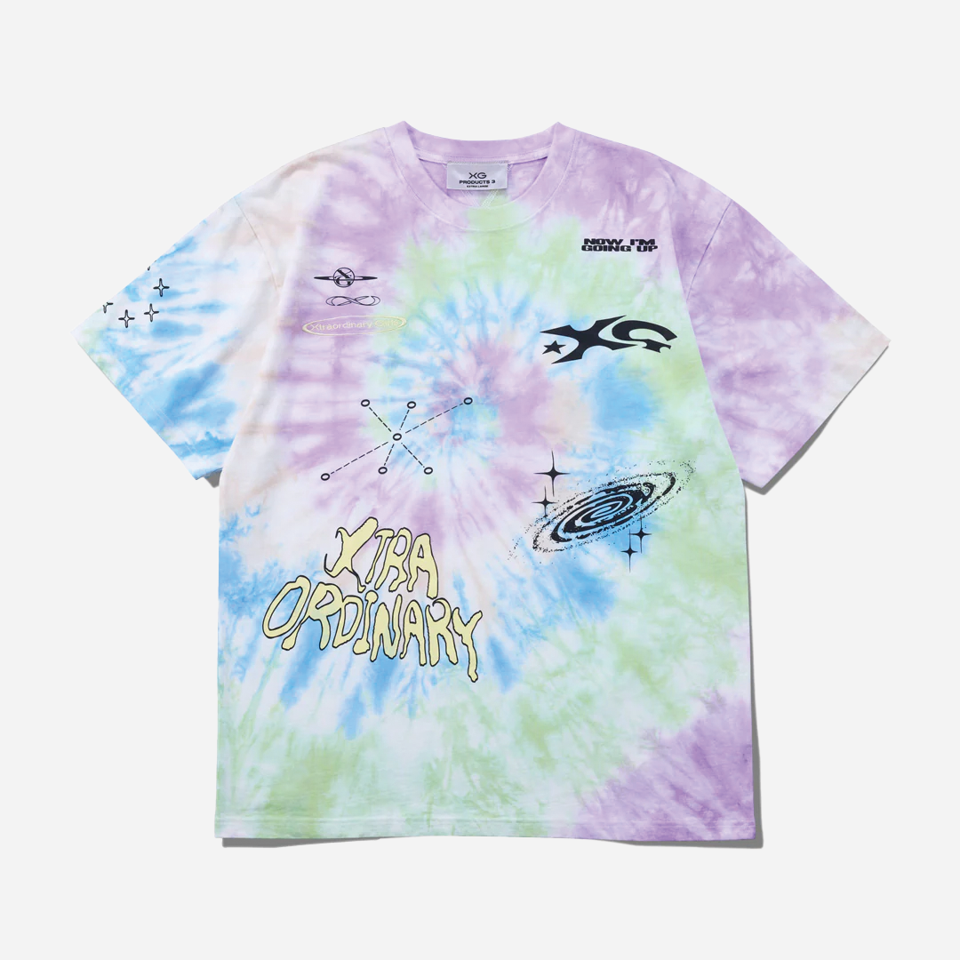 XG TIE-DYED CREW NECK TEE